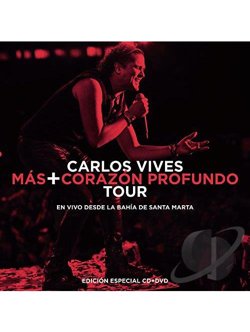 Mas + Corazon Profundo Tour (CD+DVD)