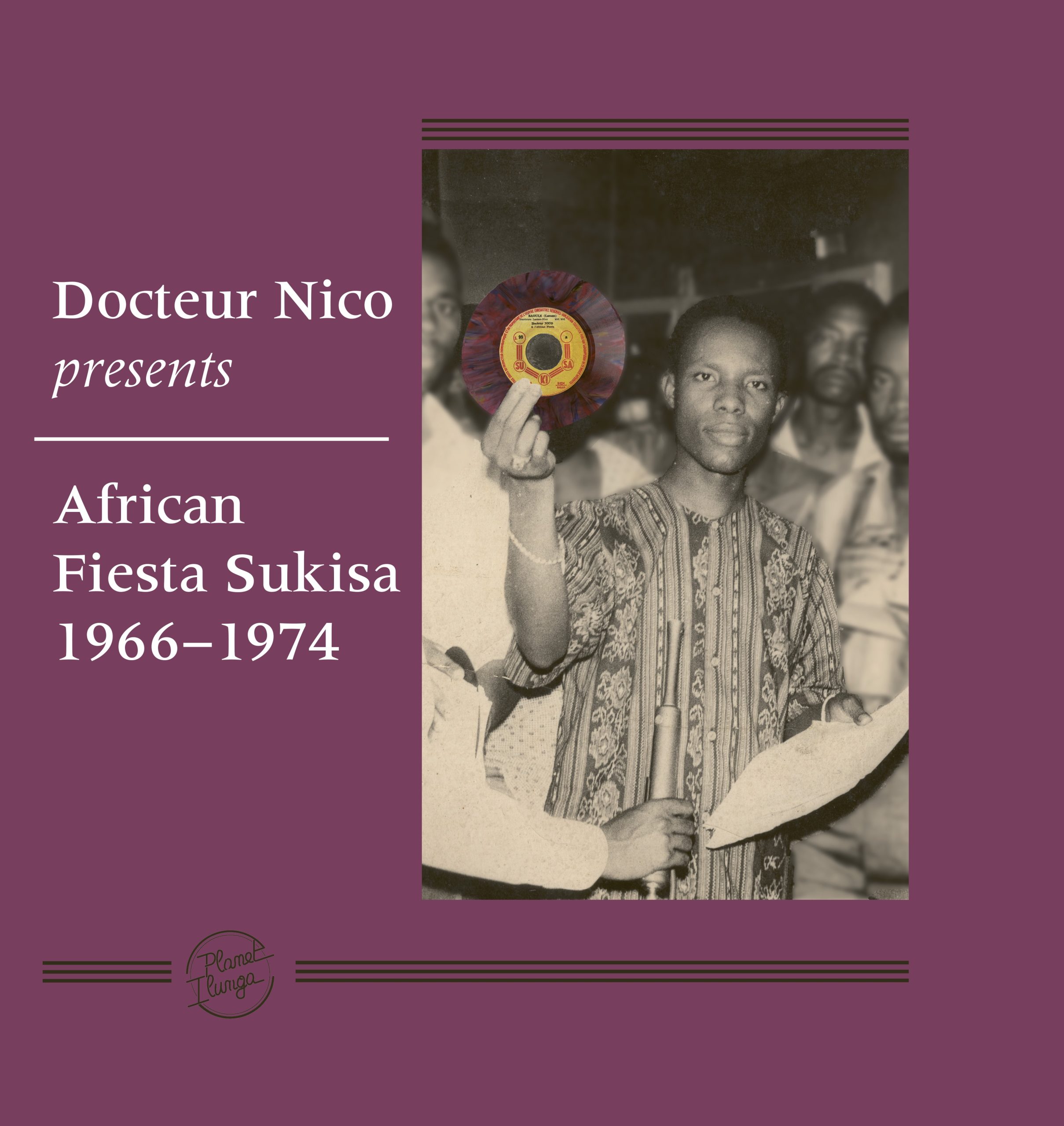 Docteur Nico & African Fiesta Sukisa (1966-1974) 3-LP