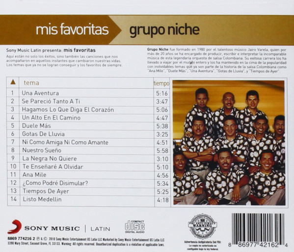 Mis Favoritas (CD) - Afbeelding 2